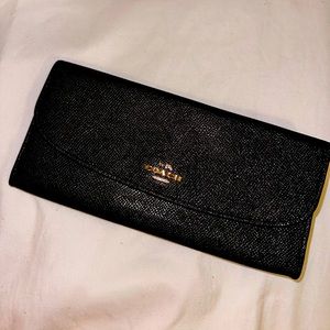 Coach snap wallet